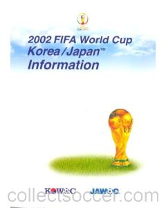 2002 World Cup Korea/Japan Information stadium brochure