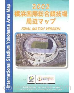 2002 World Cup International Stadium Yokohama Area Map - Final Match Version