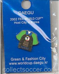 2002 World Cup Daegu - Green & Fashion City - badge