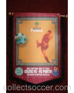 2003 UEFA Cup Final Official Pennant
