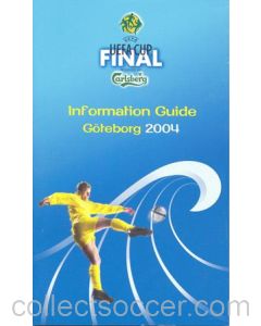 2004 UEFA Cup Final Information Guide Goteborg