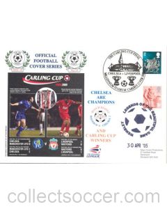 The Carling Cup Final 2005 Chelsea v Liverpool 27/02/2005 at Millennium Stadium Cardiff First Day Cover