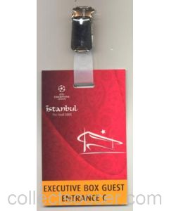 2005 Champions League Final pass Executive Box Guest