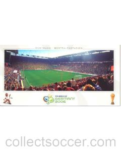 2006 World Cup Germany postcard Dortmund Stadium