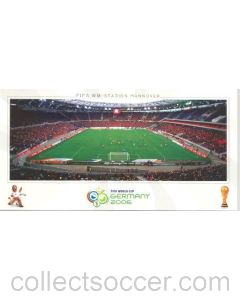 2006 World Cup Germany postcard Hannover Stadium