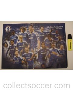 Chelsea F.C. 2011-2012 poster