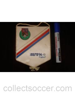 Czech-Moravian Football Association - Euro 96 England - Pennant