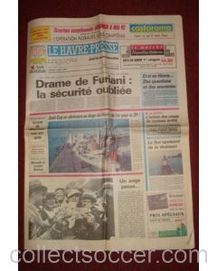 Le Havre-Presse newspaper of 07/05/1992