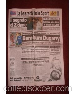 La Gazzetta delo Sport - Italian newspaper, in Italian, of 20/02/1997