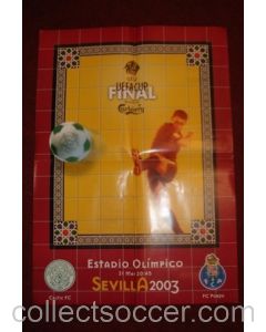 2003 UEFA Cup Final poster Sevilla 21/05/2003