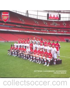 Arsenal official handbook 2008-2009 media issue