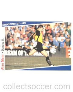 Alan Main Dundee United Shooting Stars Card
