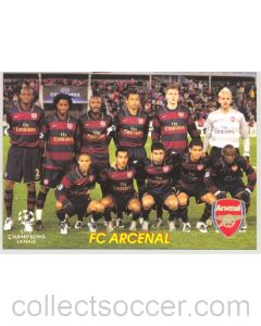 Arsenal Russian produced postcard