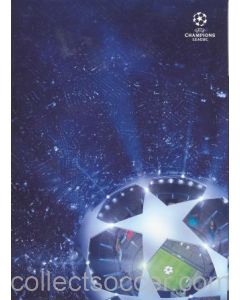 Arsenal v Olympiacos press pack 29/09/2009 Champions League