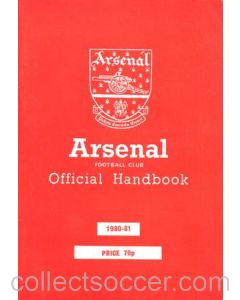 Arsenal official handbook 1980-1981
