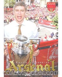 Arsenal official handbook 1998-1999