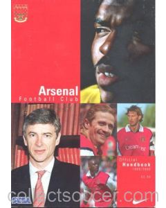 Arsenal official handbook 1999-2000
