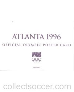 Atlanta 1996 Official Olympic Poster Card