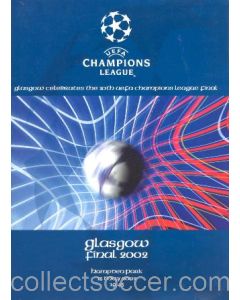 2002 Champions League Final in Glasgow Media Release Bayer 04 Leverkusen v Real Madrid 13/05/2002
