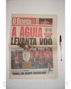 Benfica newspaper of 15/07/2005 covering Benfica v Chelsea