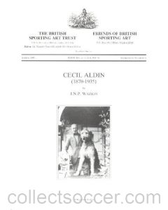 Album about Cecil Aldin (1870-1935) by J.N.P. Watson, published by The British Sporting Art Trust