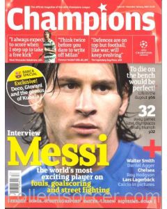 2008 Champions - The official magazine of the UEFA Champions League, Issue 26 - December/January 2008
