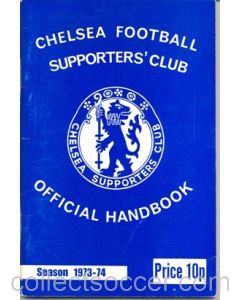 1973-1974 Chelsea Official Handbook of the Supporters' Club