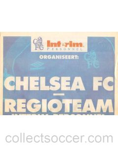 Regioteam vChelsea newspaper-like programme ofChelsea Interim Personnel 05/08/2000
