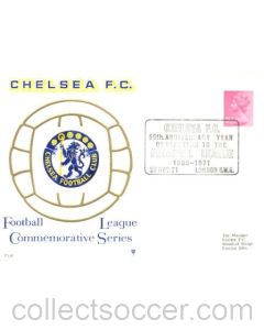 Chelsea 66th Anniversary Year of Election to the Football League 1905-1971 first day cover 27/11/1971