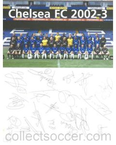 Chelsea FC 2002-2003 card