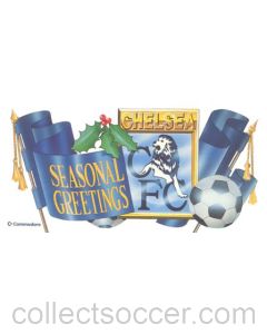 Chelsea & Commodore Christmas greetings card