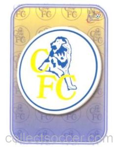Chelsea emblem card of 2000-2001