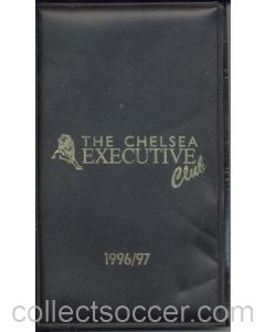 Chelsea Exclusive Club Season Ticket 1996-1997