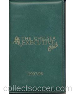 Chelsea Exclusive Club Season Ticket 1997-1998