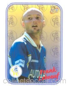 Chelsea Frank Leboeuf card of 2000-2001