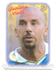 Chelsea Gianluca Vialli card of 2000-2001