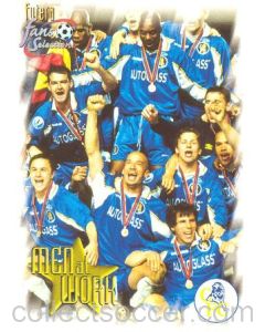 The Chelsea Team - Men At Work - card of 1999