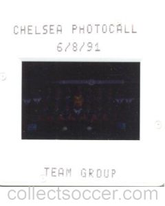 Chelsea 06/08/1991 Team Group slide