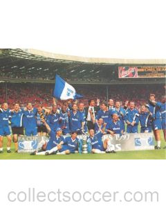 Chelsea set of 100 colour photographs - Chelsea 1997 F.A. Cup Winners