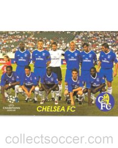 Chelsea team photo, Russian produced of 2000-2001