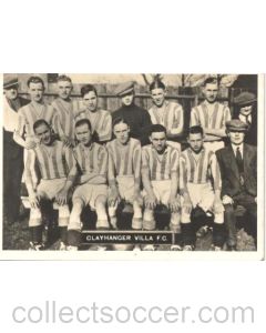 Clayhanger Villa FC Photocard