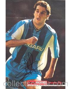Coventry City Darren Huckerby signed large colour photograph