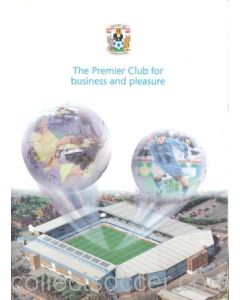 Coventry FC - The Premier Club for Business and Pleasure press pack