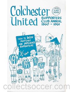 Colchester United Handbook 1960/61