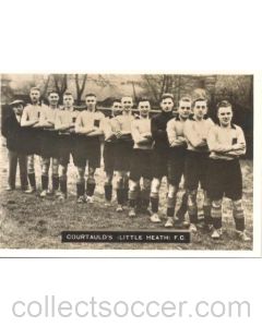 Courtaulds Little Heath FC Photocard