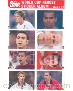 Daily Star - 8 stickers World Cup Heroes