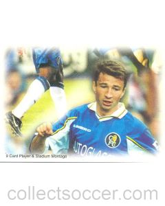 Chelsea card of 1999 featuring Dan Petrescu