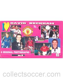 David Beckham 8 Original Photographs