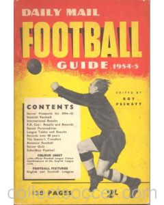 1954-1955 Football Guide, Daily Mail production