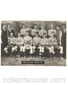 Darlston Town FC Photocard